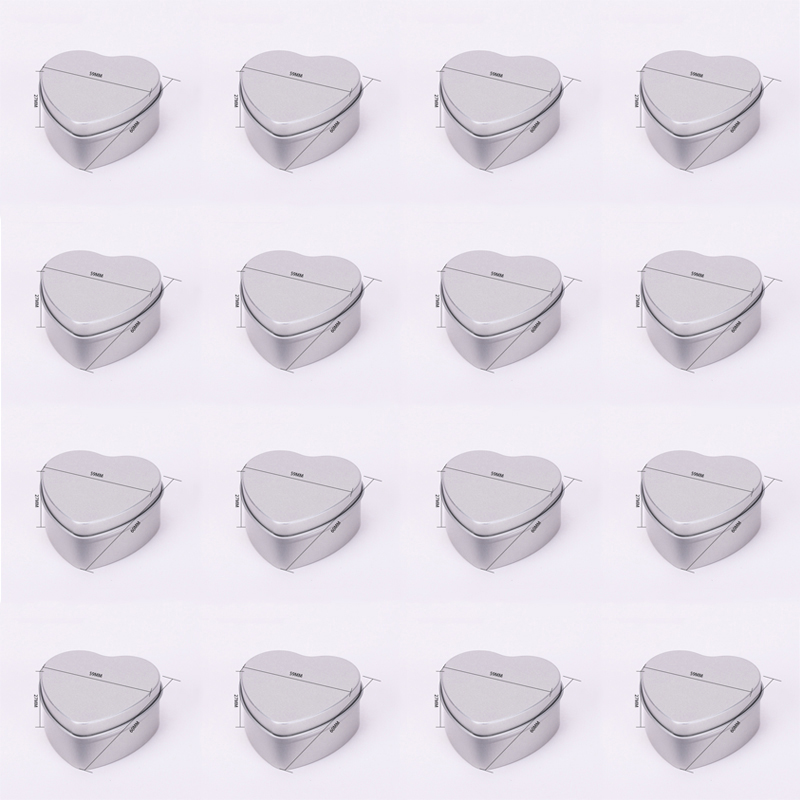 Candle Supplies Glass Jars - Set mit 16 Kerzen gläsern für