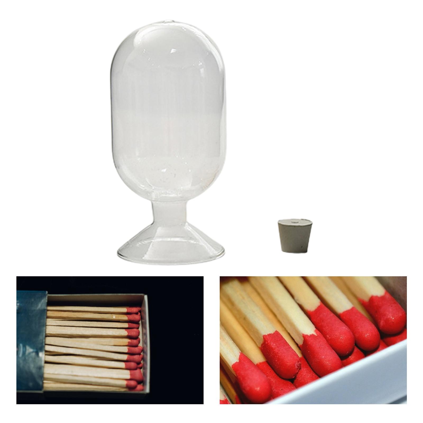 Candle Supplies Glass Jars - Vorrats glas passt zur Aufbewahrung flasche