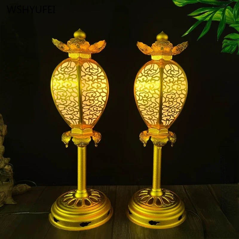 Candle Supplies Europe - 24 cm hoher, vergoldeter Aluminium-Kerzenhalter für