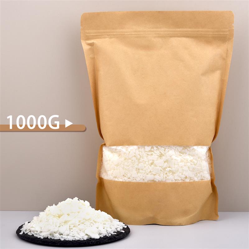 Candle Supplies Bulk - 100/500 g/1 kg reines Sojawachs, Paraffinmaterial,