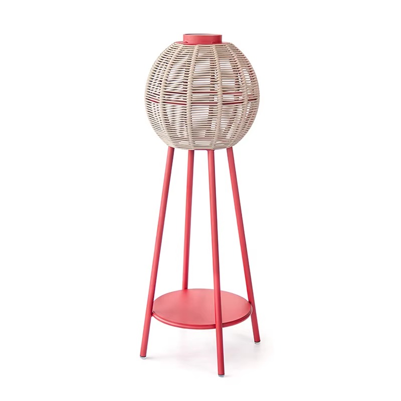 Candle Supplies Europe - Gartenzubehör Rattan Freistehende Kerzenhalter