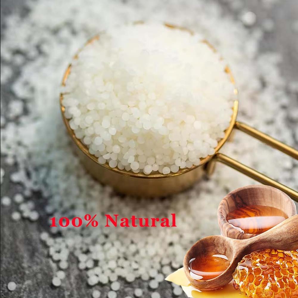 Candle Supplies Bulk - 100 g weiße Bienenwachs, reine natürliche