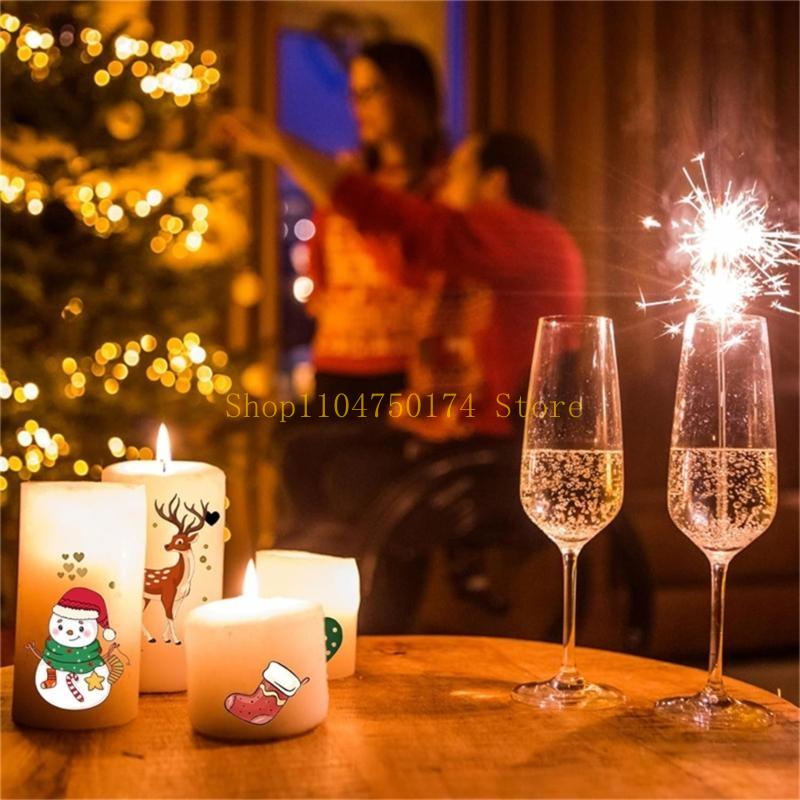 Weihnachtskerzen-Aufkleber für – Candle Supplies For Sale Bewertung und Preis