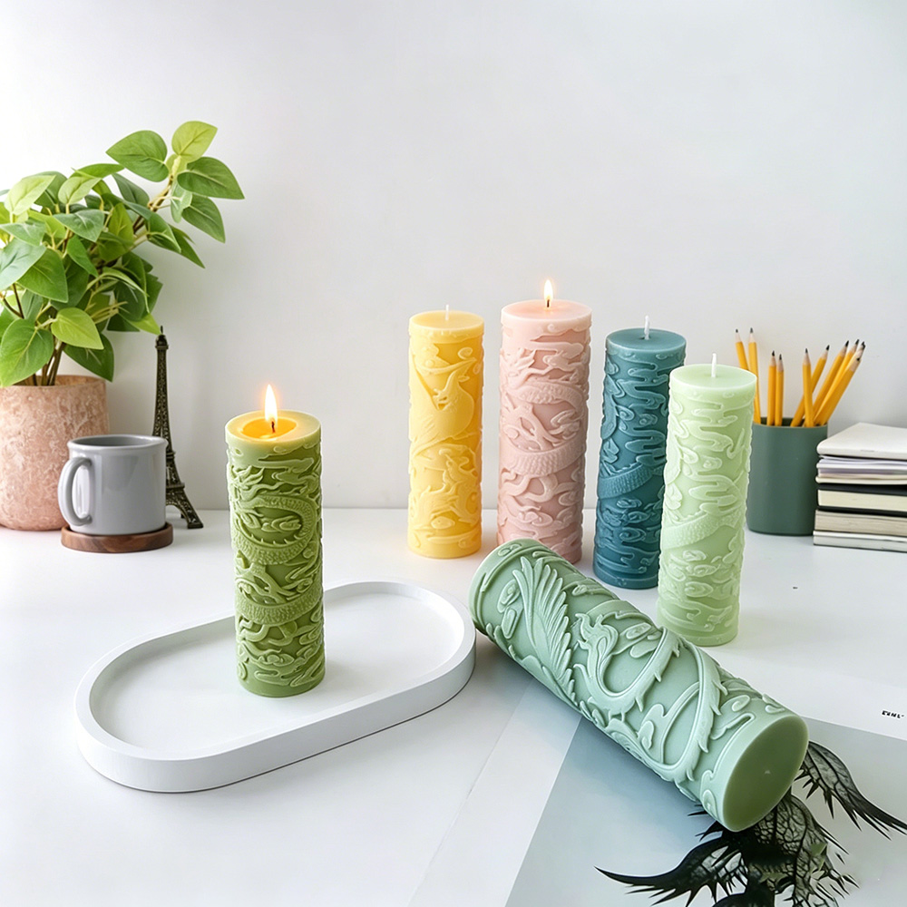 Dragon Phoenix Prägung Zylinde – Candle Supplies Phoenix Bewertung und Preis