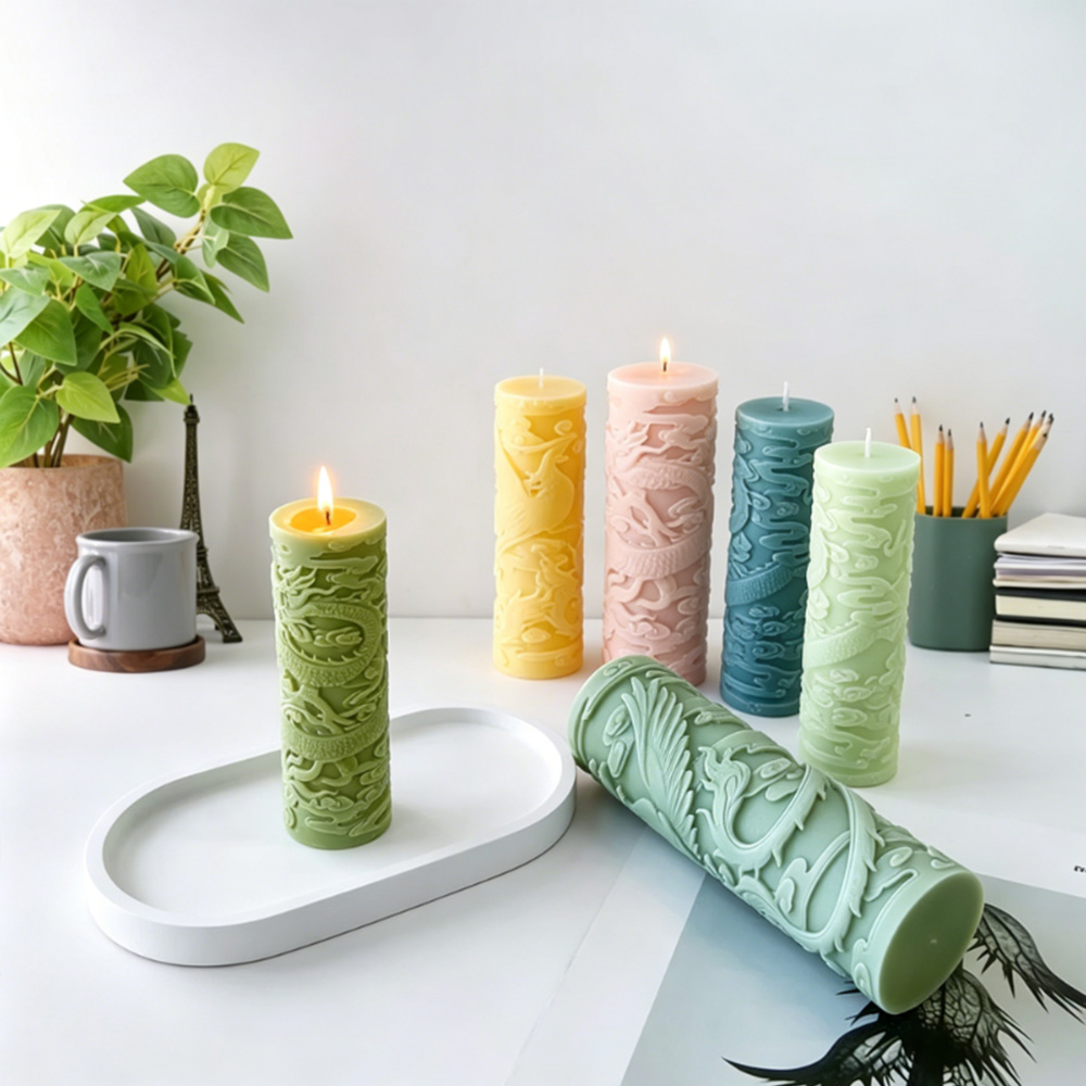 Dragon Phoenix Prägung Zylinde – Candle Supplies Phoenix Bewertung und Preis