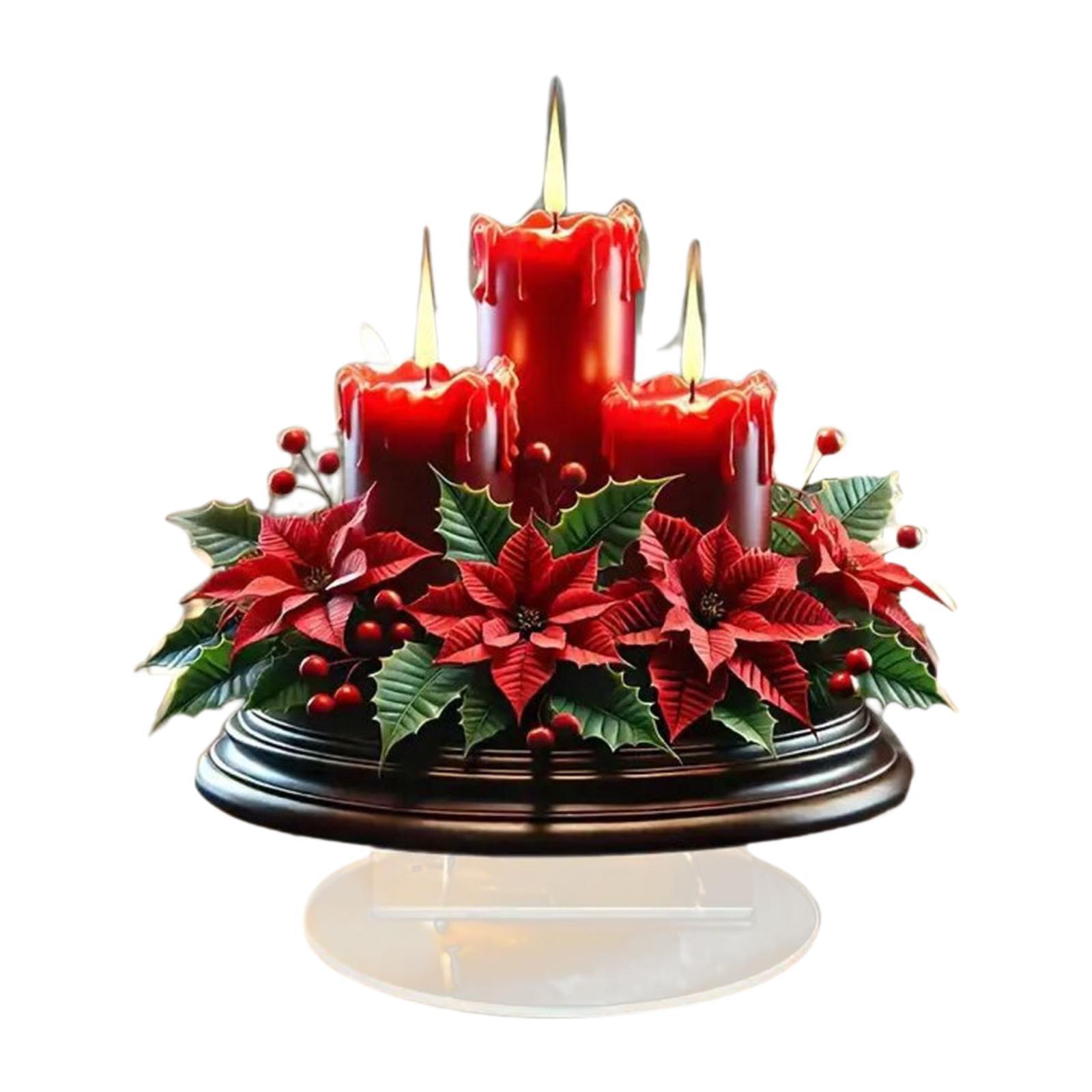 Weihnachtsdekorationen, Tischd – Candle Supplies Europe Bewertung und Preis