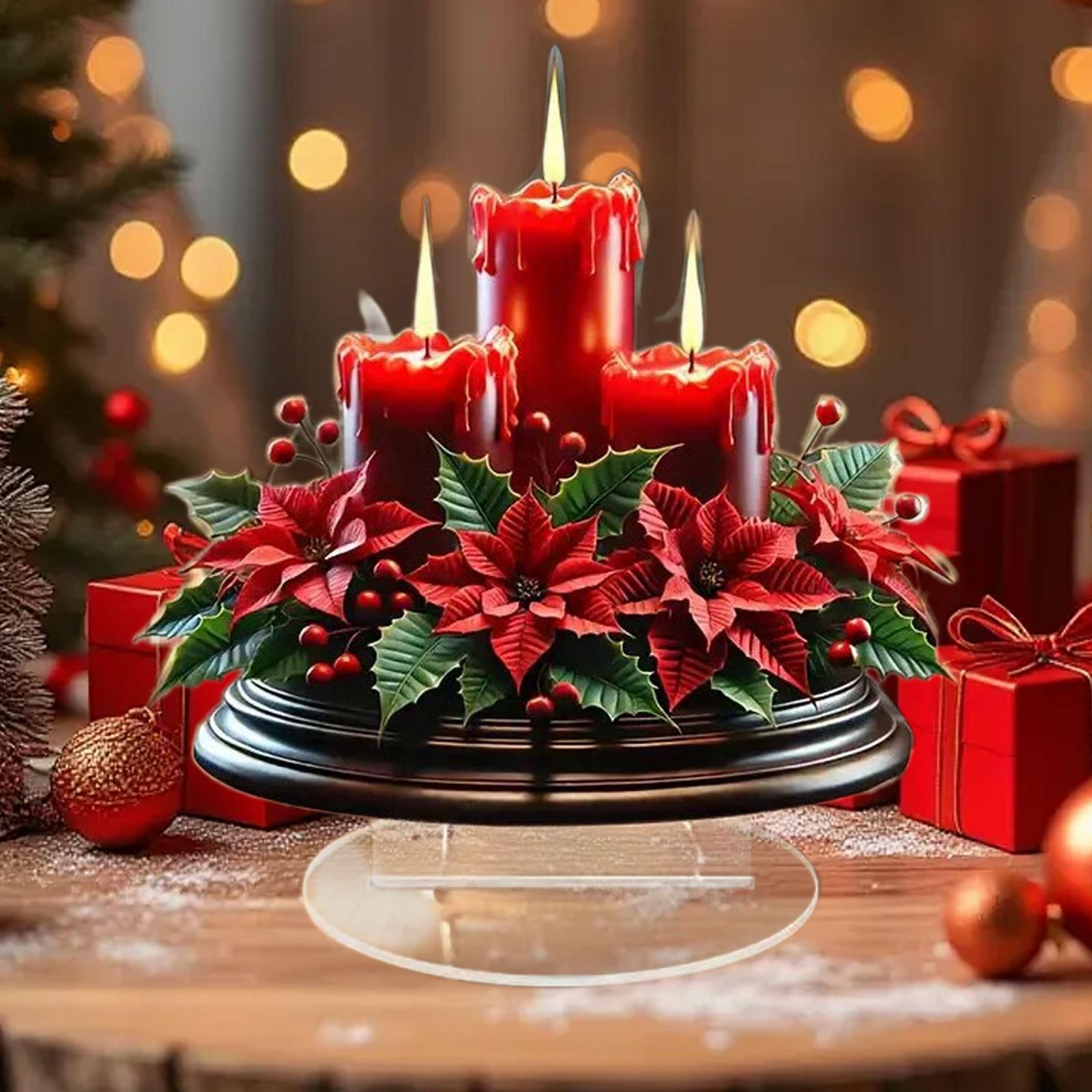 Weihnachtsdekorationen, Tischd – Candle Supplies Europe Bewertung und Preis