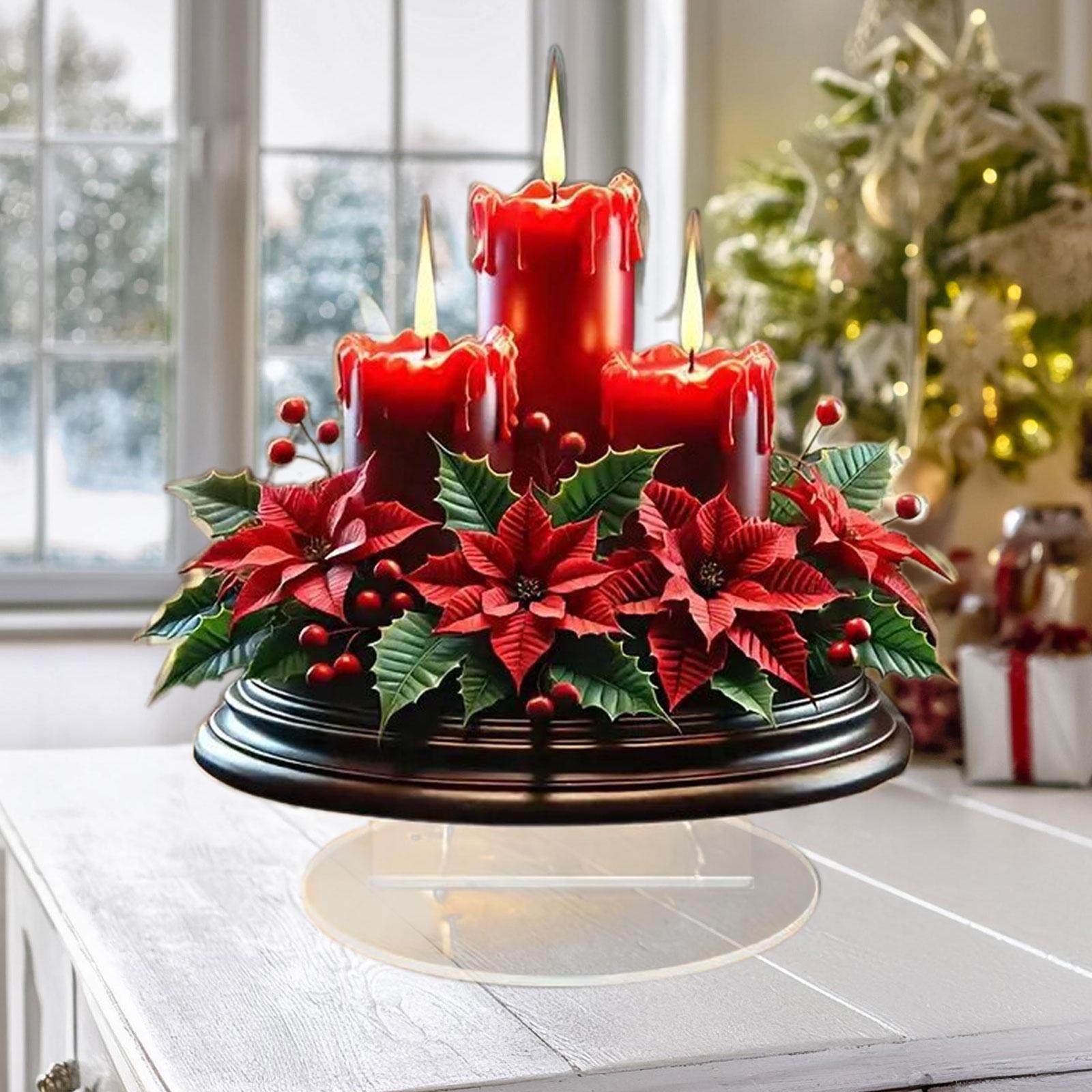 Weihnachtsdekorationen, Tischd – Candle Supplies Europe Bewertung und Preis