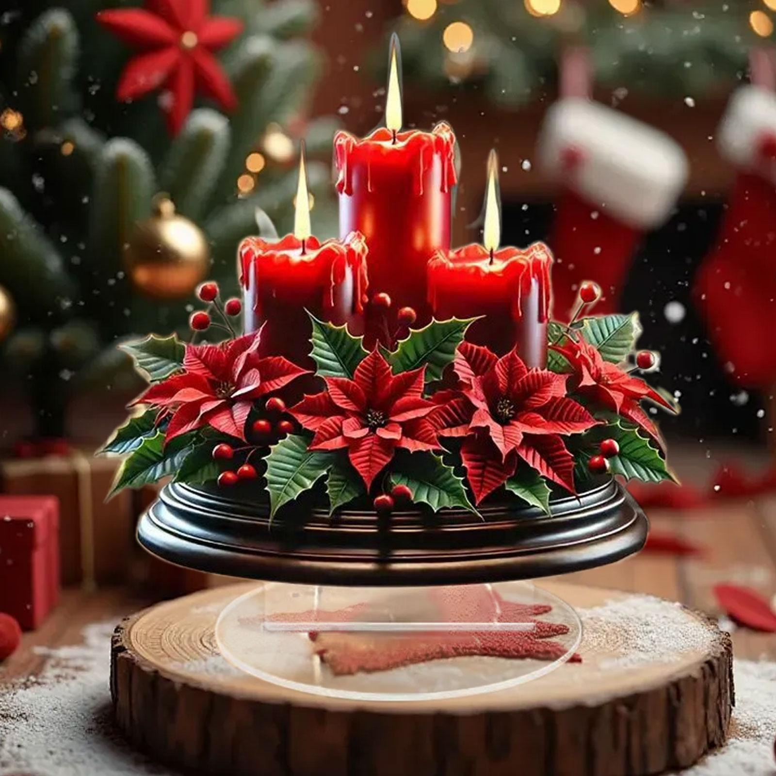 Weihnachtsdekorationen, Tischd – Candle Supplies Europe Bewertung und Preis