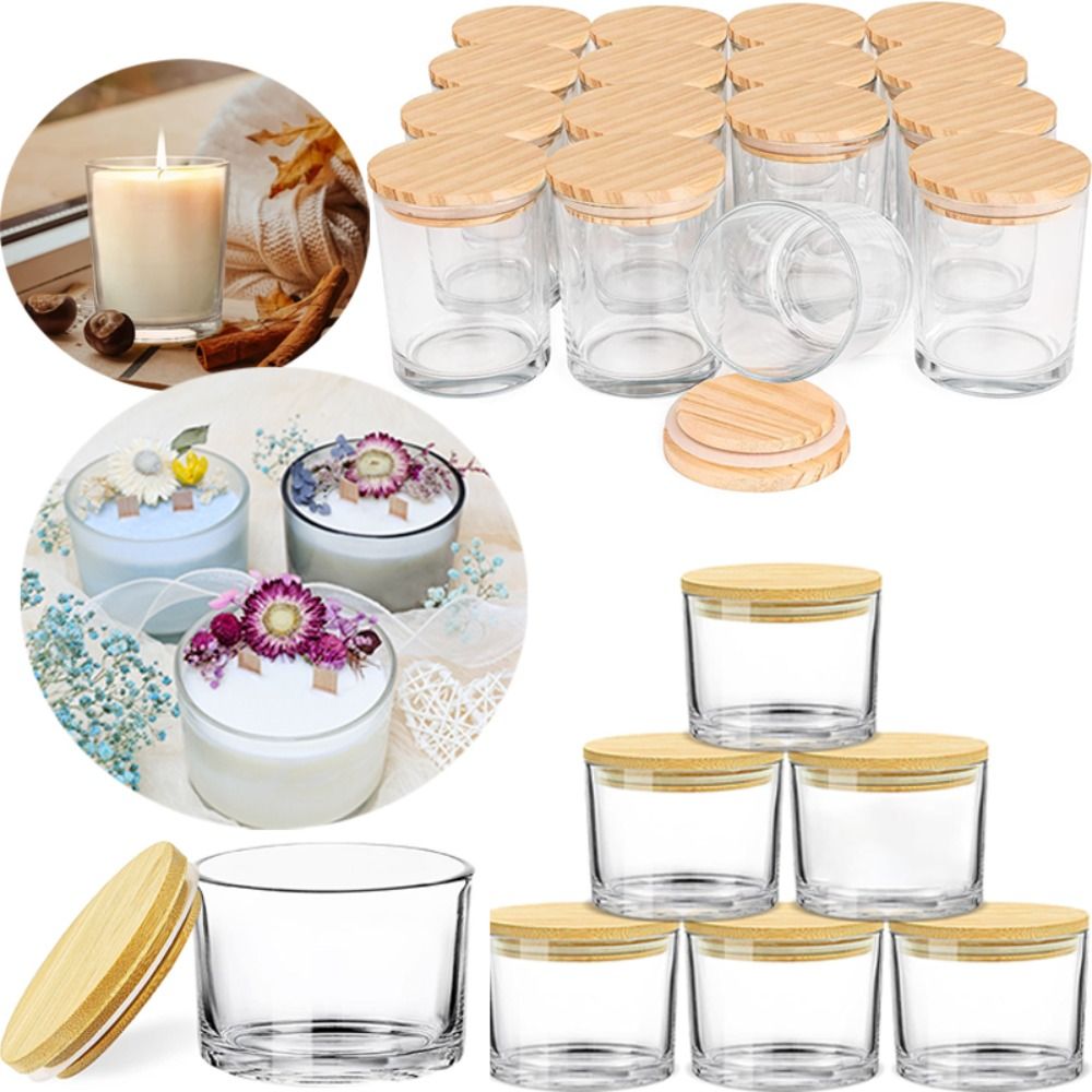 Klarglas Kerzen gläser transpa – Candle Supplies Glass Jars Bewertung und Preis
