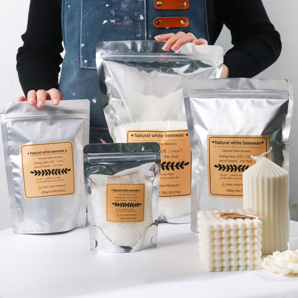 Weißes Bienenwachs, reines nat – Candle Supplies Bulk Bewertung und Preis