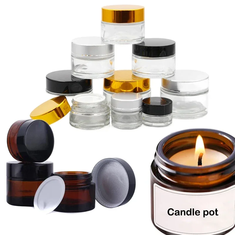 5 Stück 5 g-100 g Mini-Bernste – Candle Supplies Glass Jars Bewertung und Preis