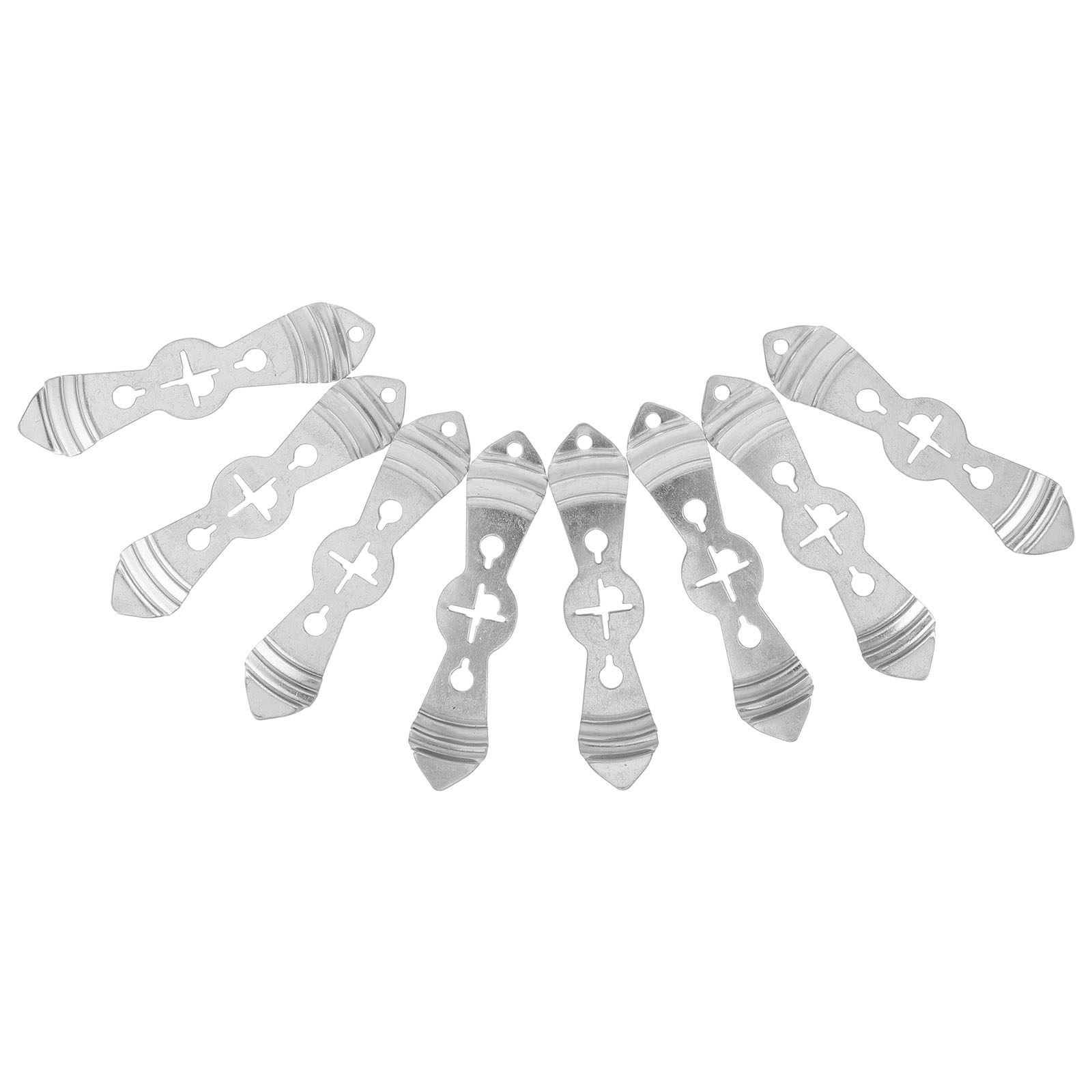 8 Stück Edelstahl-Dochthalter, – Candle Supplies Glass Jars Bewertung und Preis
