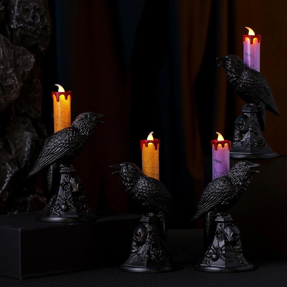 Neue schwarze Krähe-Statue, le – Candle Supplies Europe Bewertung und Preis