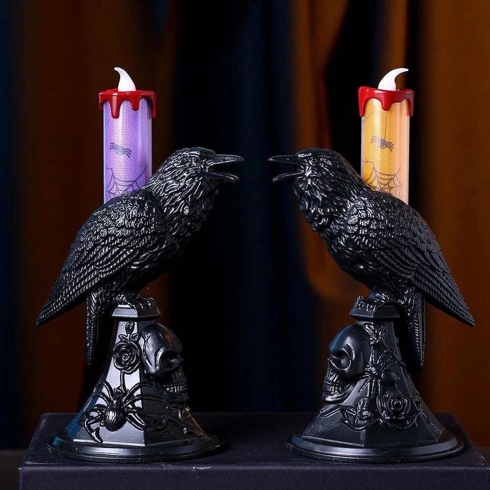 Neue schwarze Krähe-Statue, le – Candle Supplies Europe Bewertung und Preis