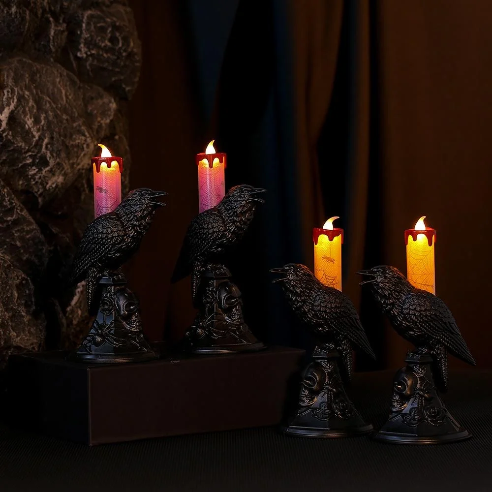 Neue schwarze Krähe-Statue, le – Candle Supplies Europe Bewertung und Preis