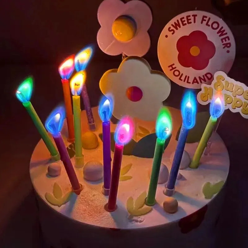 Mehrfarbige bunte Flammenkerze – Candle Supplies Bulk Bewertung und Preis