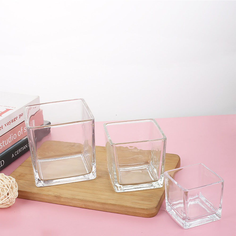 Geometrie Quadratischen Kerzen – Candle Supplies Glass Jars Bewertung und Preis